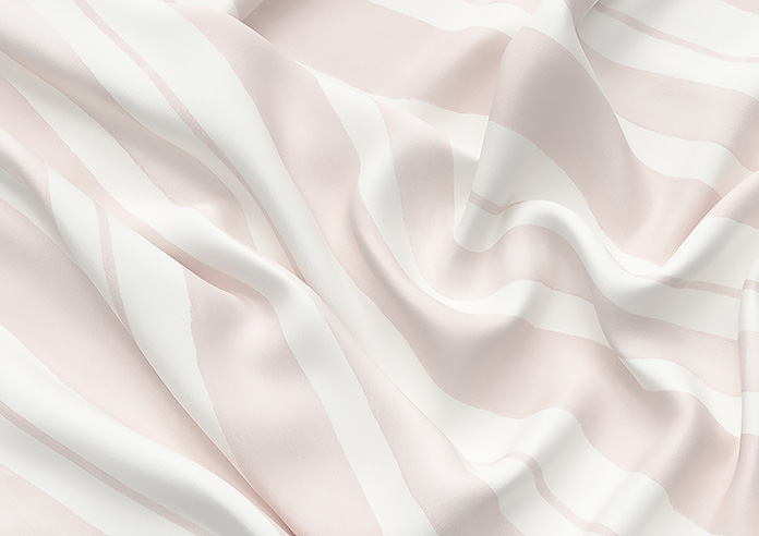 Shabby Chic by Rachel Ashwell Watercolour Stripe, Blush - Twist&Fit Roman Blind - Image 4